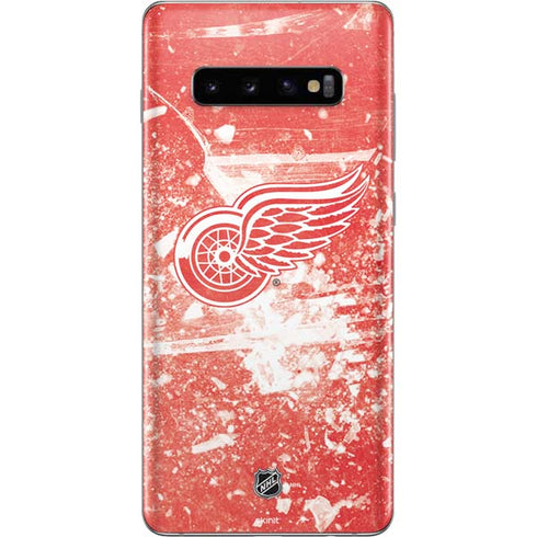 NHL Detroit Red Wings Frozen Galaxy S10 Plus Skin
