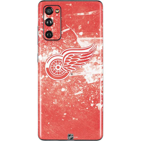 NHL Detroit Red Wings Frozen Galaxy S20 Fan Edition Skin