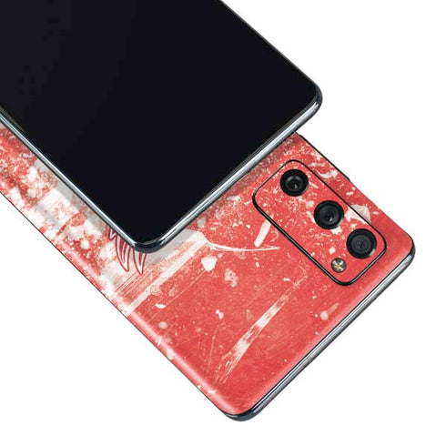 NHL Detroit Red Wings Frozen Galaxy S20 Fan Edition Skin