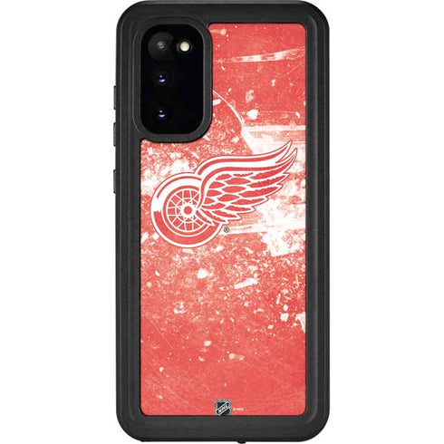 NHL Detroit Red Wings Frozen Galaxy S20 Waterproof Case