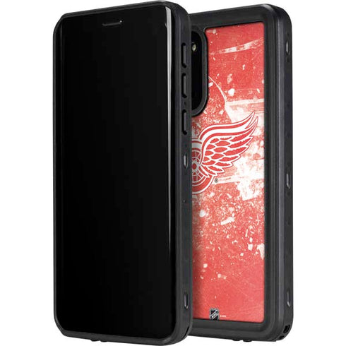 NHL Detroit Red Wings Frozen Galaxy S20 Waterproof Case