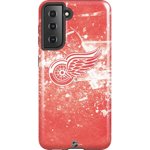 NHL Detroit Red Wings Frozen Galaxy S21 5G Pro Case