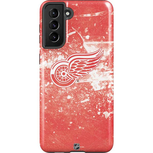 NHL Detroit Red Wings Frozen Galaxy S21 Plus 5G Pro Case