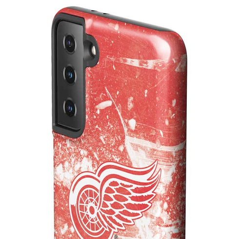 NHL Detroit Red Wings Frozen Galaxy S21 Plus 5G Pro Case