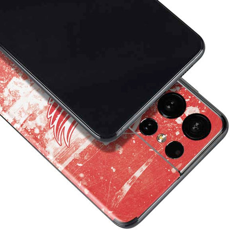 NHL Detroit Red Wings Frozen Galaxy S21 Ultra 5G Skin