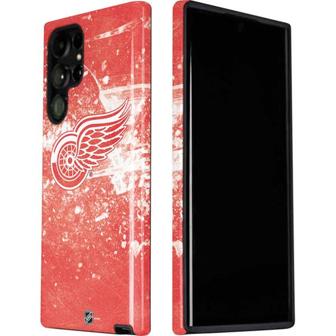 NHL Detroit Red Wings Frozen Galaxy S22 Ultra Pro Case