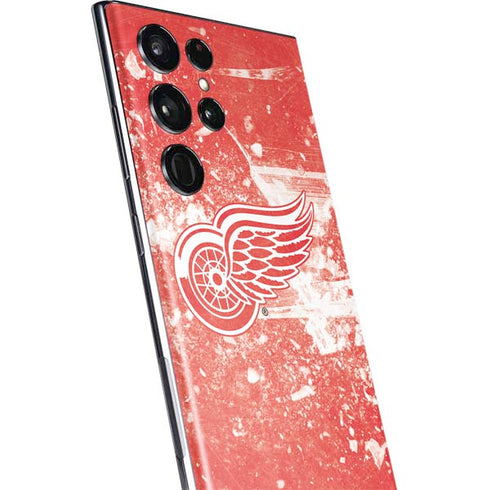 NHL Detroit Red Wings Frozen Galaxy S22 Ultra Skin