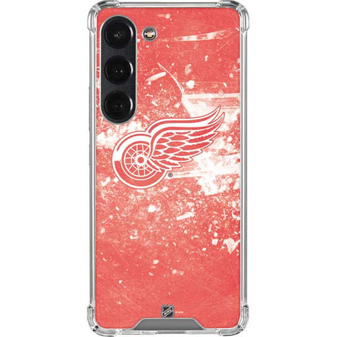 NHL Detroit Red Wings Frozen Galaxy S23 Clear Case