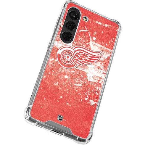 NHL Detroit Red Wings Frozen Galaxy S23 Clear Case