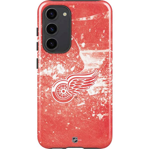 NHL Detroit Red Wings Frozen Galaxy S23 Plus Pro Case