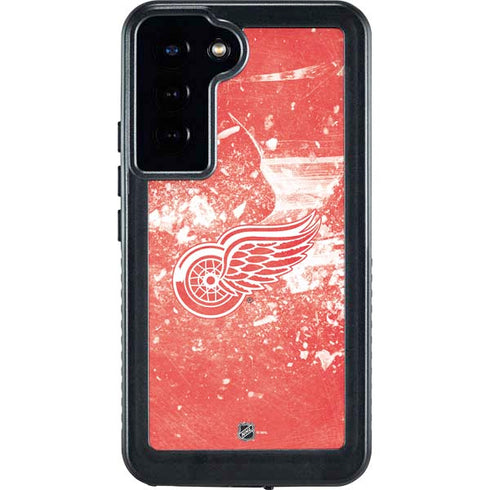 NHL Detroit Red Wings Frozen Galaxy S23 Plus Waterproof Case