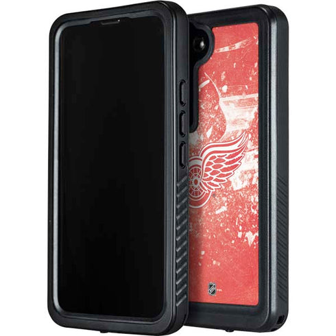 NHL Detroit Red Wings Frozen Galaxy S23 Waterproof Case