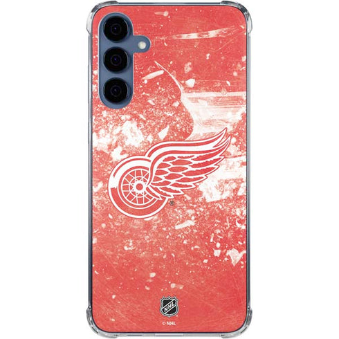 NHL Detroit Red Wings Frozen Galaxy S24 Clear Case