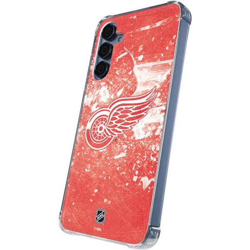 NHL Detroit Red Wings Frozen Galaxy S24 Clear Case