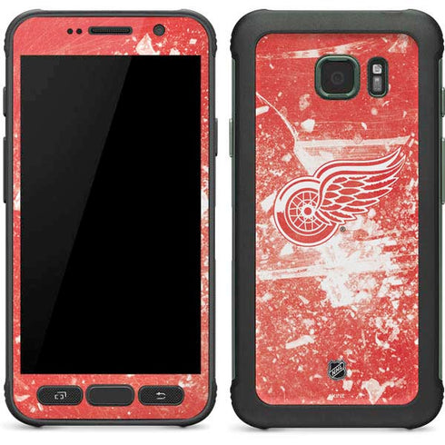 NHL Detroit Red Wings Frozen Galaxy S7 Active Skin