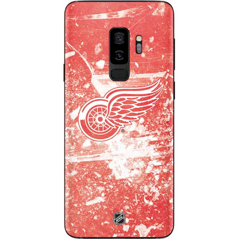 NHL Detroit Red Wings Frozen Galaxy S9 Plus Skin