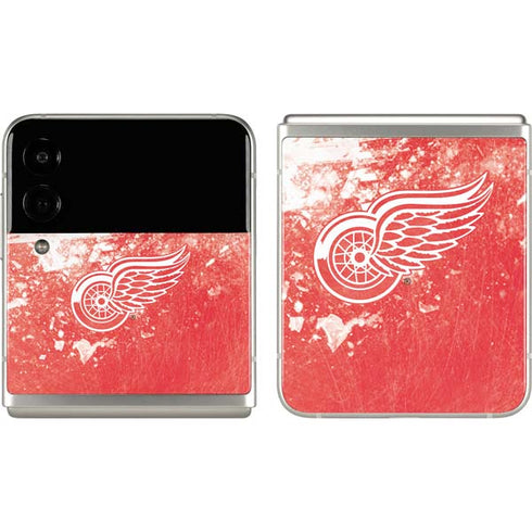 NHL Detroit Red Wings Frozen Galaxy Z Flip3 5G Skin