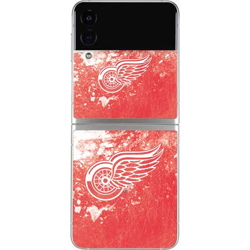 NHL Detroit Red Wings Frozen Galaxy Z Flip3 5G Skin