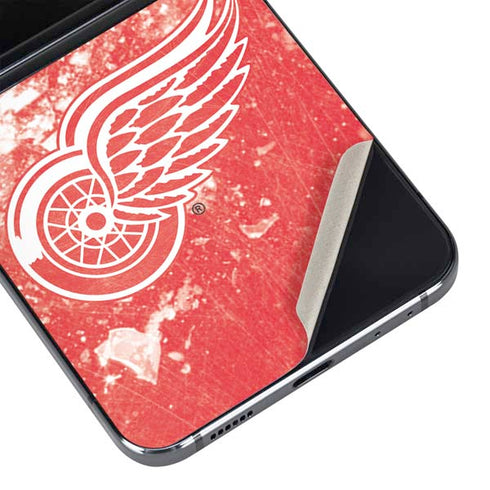 NHL Detroit Red Wings Frozen Galaxy Z Flip5 5G Skin