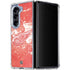 NHL Detroit Red Wings Frozen Galaxy Z Fold5 5G Clear Case