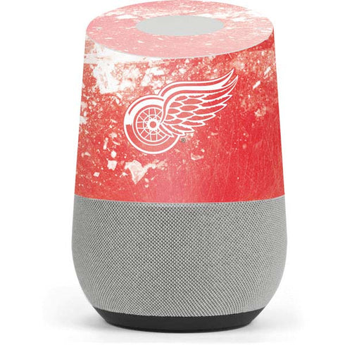 NHL Detroit Red Wings Frozen Google Home Skin