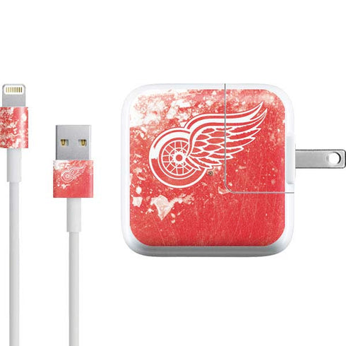 NHL Detroit Red Wings Frozen iPad Charger (10W USB) Skin