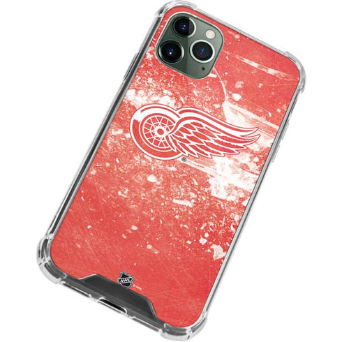 NHL Detroit Red Wings Frozen iPhone 11 Pro Max Clear Case