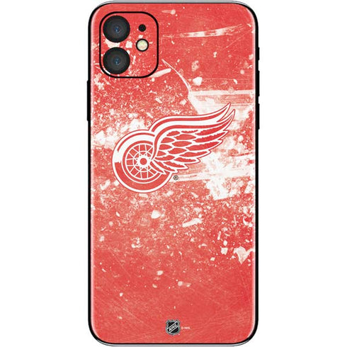 NHL Detroit Red Wings Frozen iPhone 11 Skin