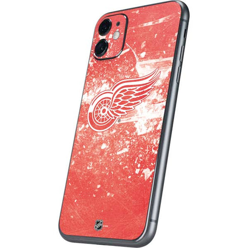 NHL Detroit Red Wings Frozen iPhone 11 Skin
