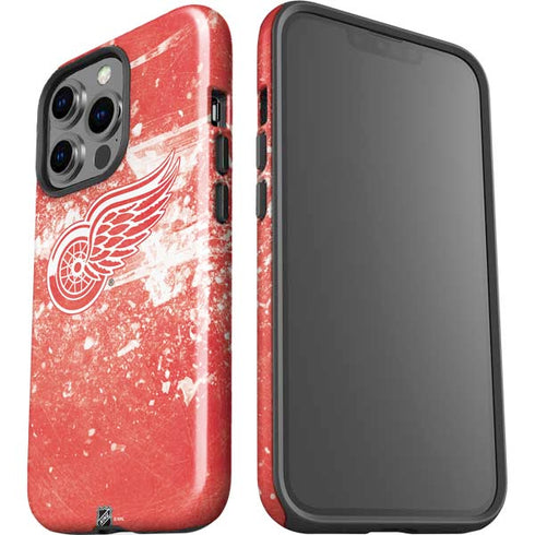 NHL Detroit Red Wings Frozen iPhone 15 Pro Impact Case