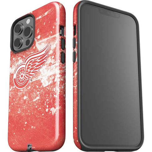 NHL Detroit Red Wings Frozen iPhone 15 Pro Max Impact Case