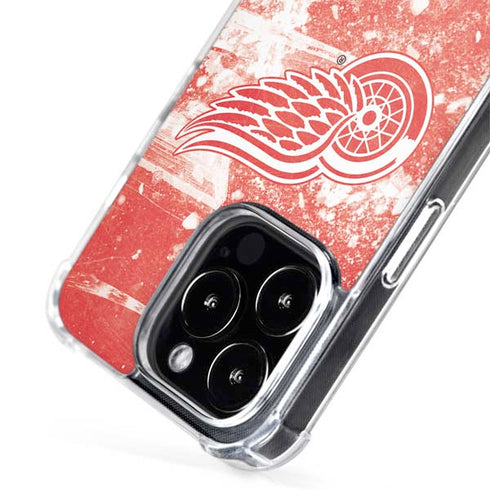 NHL Detroit Red Wings Frozen iPhone 15 Pro Max MagSafe Case