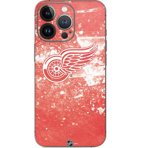 NHL Detroit Red Wings Frozen iPhone 14 Pro Skin