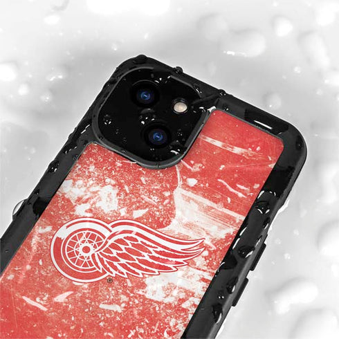 NHL Detroit Red Wings Frozen iPhone 15 Waterproof Case