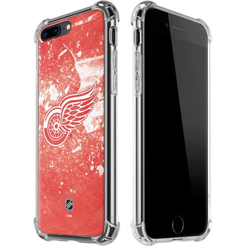 NHL Detroit Red Wings Frozen iPhone 7/8 Plus Clear Case