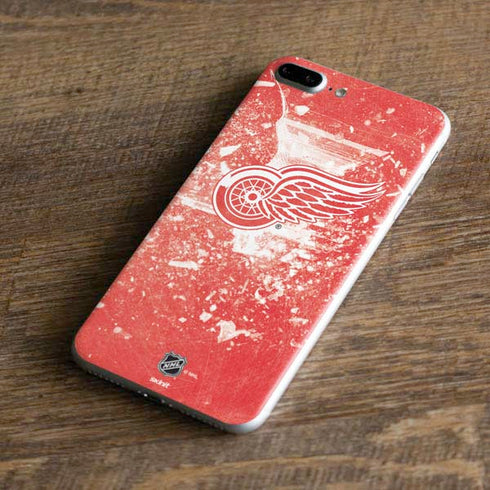 NHL Detroit Red Wings Frozen iPhone 8 Plus Skin