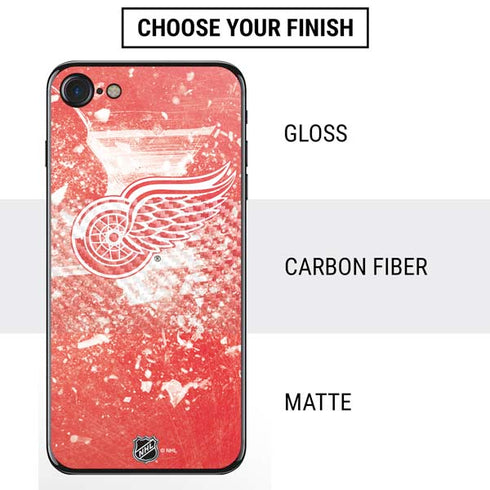 NHL Detroit Red Wings Frozen iPhone SE (2nd & 3rd Gen) Skin