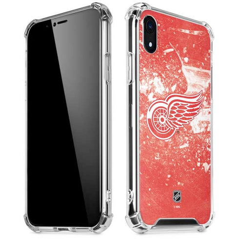 NHL Detroit Red Wings Frozen iPhone XR Clear Case