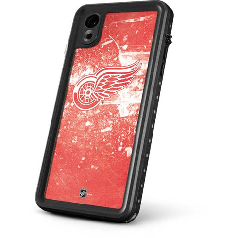 NHL Detroit Red Wings Frozen iPhone XR Waterproof Case