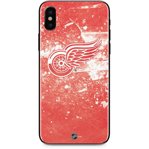 NHL Detroit Red Wings Frozen iPhone XS Skin