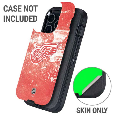 NHL Detroit Red Wings Frozen Otterbox Defender iPhone Skin