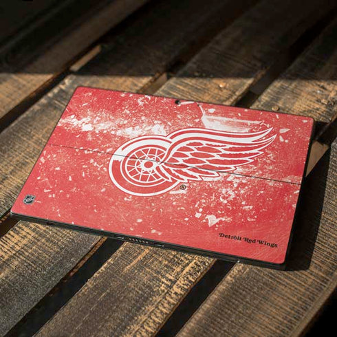NHL Detroit Red Wings Frozen Surface Pro 7 Skin