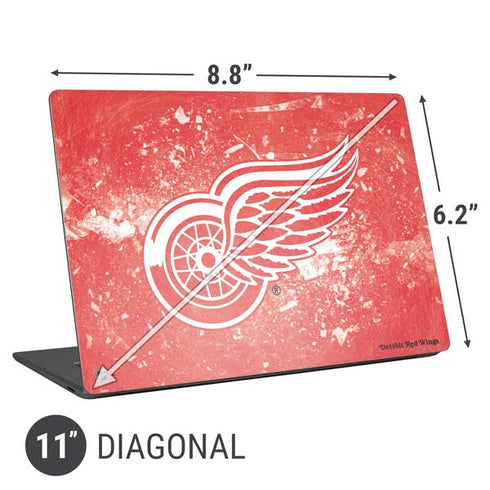 NHL Detroit Red Wings Frozen Universal Laptop 11in (8.8 x 6.2in) Skin