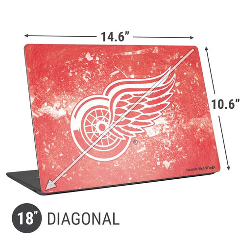 NHL Detroit Red Wings Frozen Universal Laptop 18in (14.6 x 10.6in) Skin
