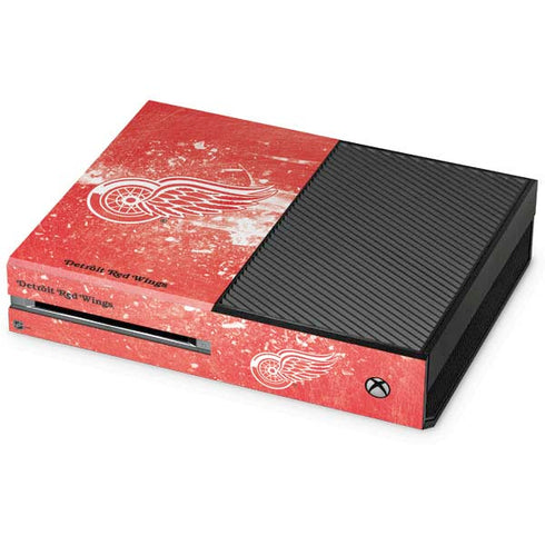 NHL Detroit Red Wings Frozen Xbox One Console Skin