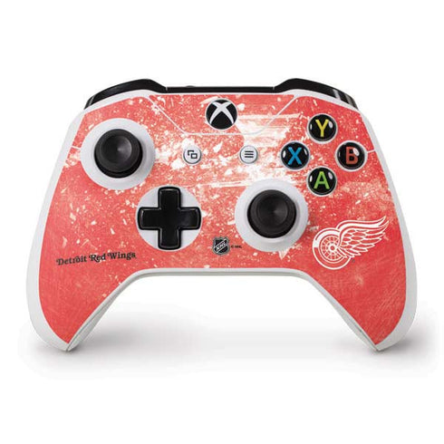 NHL Detroit Red Wings Frozen Xbox One S Controller Skin
