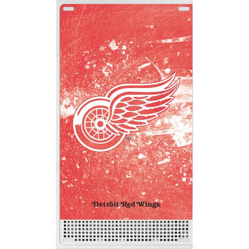 NHL Detroit Red Wings Frozen Xbox Series S Console Skin