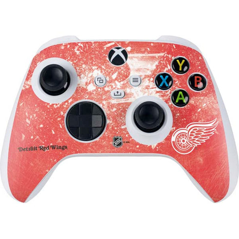 NHL Detroit Red Wings Frozen Xbox Series S Controller Skin