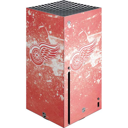 NHL Detroit Red Wings Frozen Xbox Series X Console Skin