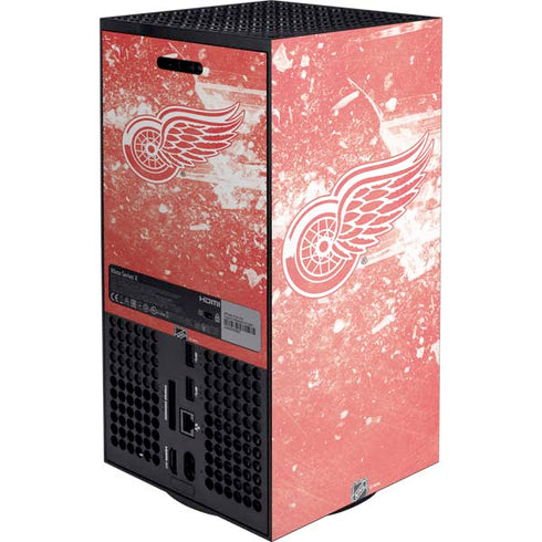 NHL Detroit Red Wings Frozen Xbox Series X Console Skin